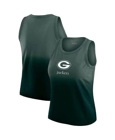 Wear by Erin Andrews x Gracie Women's Hunt Green Bay Packers Ombre Tank Top