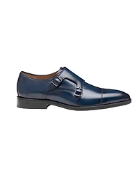 Johnston & Murphy Men's Sullivan Double Buckle Cap Toe Shoe