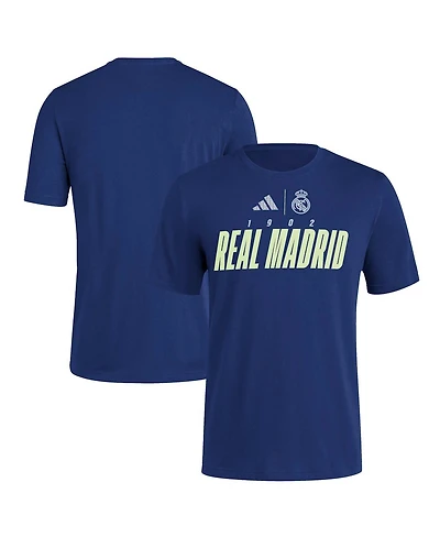 Adidas Men's Navy Real Madrid 2025 Club World Cup Fresh T-Shirt