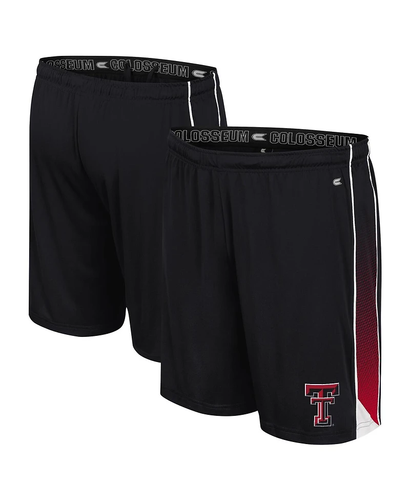 Colosseum Men's Black Texas Tech Red Raiders Online Shorts