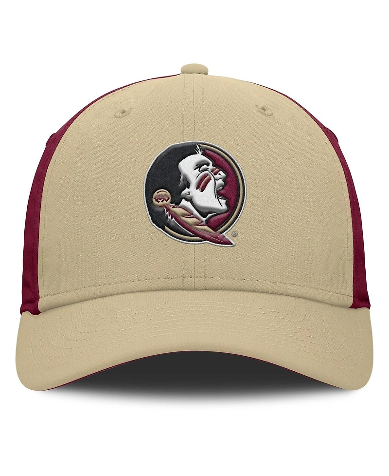 Nike Men's Gold/Garnet Florida State Seminoles 2025 Sideline Rise Local Performance Flex Hat