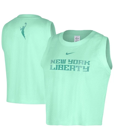 Nike Women's Mint New York Liberty Mesh Tank Top