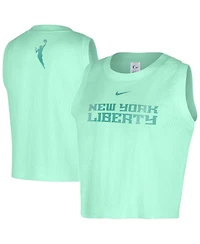 Nike Women's Mint New York Liberty Mesh Tank Top