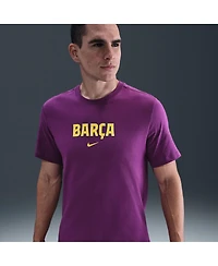 Nike Men's Purple Barcelona Wordmark T-Shirt