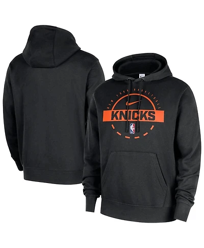 Nike Men's New York Knicks 2025/26 Authentic Practice Club Pullover Hoodie