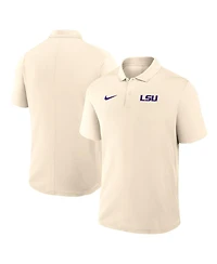 Nike Men's Tan Lsu Tigers Primary Logo Victory Performance Polo Shirt