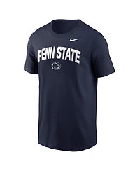 Nike Men's Navy Penn State Nittany Lions Primetime Arch Stack T-Shirt