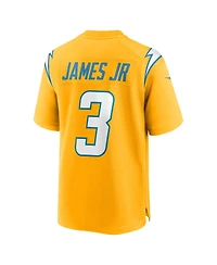 Nike Men's Derwin James Jr. Gold Los Angeles Chargers Alternate Charger Power Game Player Jersey