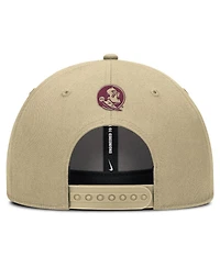 Nike Men's Gold Florida State Seminoles Rise Practice Adjustable Hat