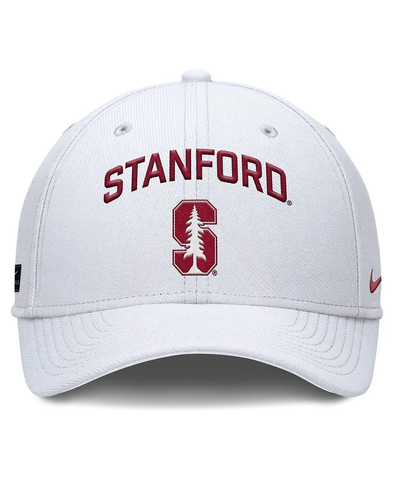 Nike Men's White Stanford Cardinal 2025 On-Field Rise Performance Flex Hat