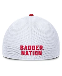 Fanatics Men's Heather Gray Wisconsin Badgers Trigger Flex Hat