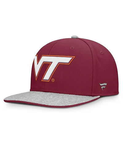 Fanatics Men's Maroon Virginia Tech Hokies Loden Snapback Hat