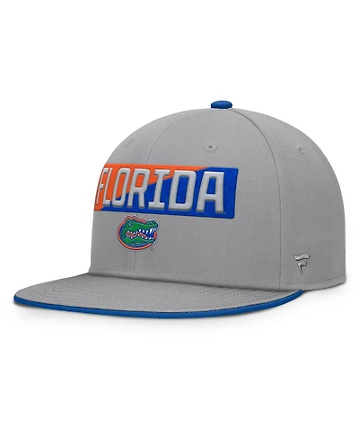 Fanatics Men's Gray Florida Gators Duo Snapback Hat