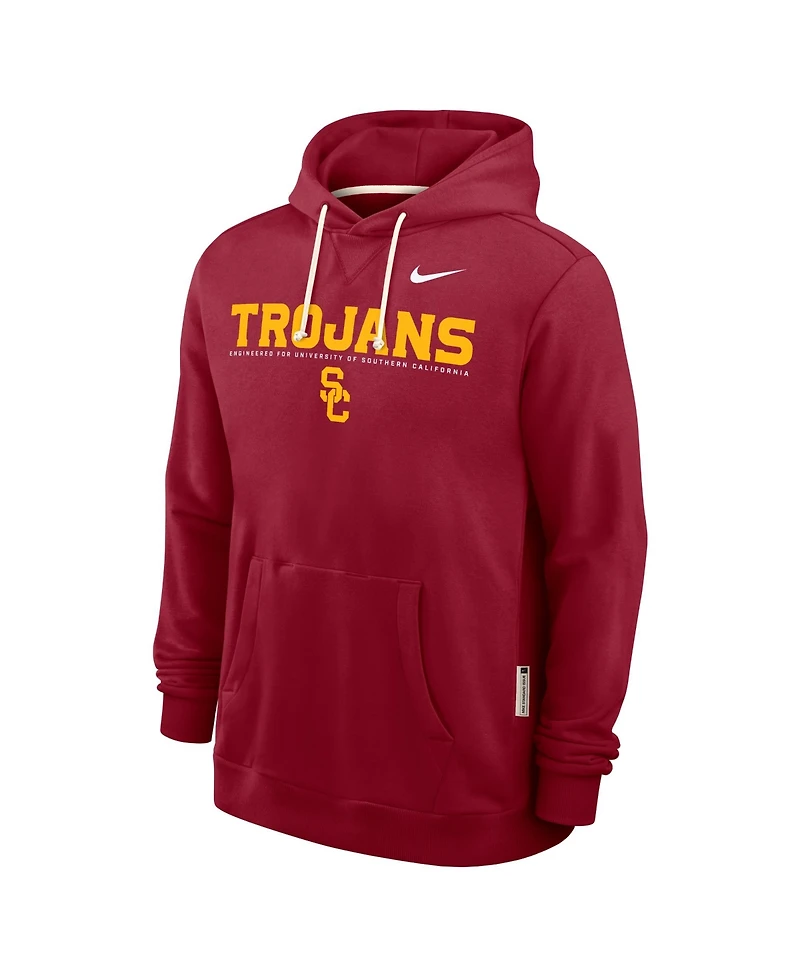 Nike Men's Cardinal Usc Trojans 2025 Sideline Performance Pullover Hoodie