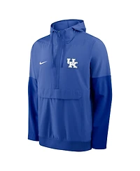 Nike Men's Royal Kentucky Wildcats Anorak Half-Zip Hoodie Jacket