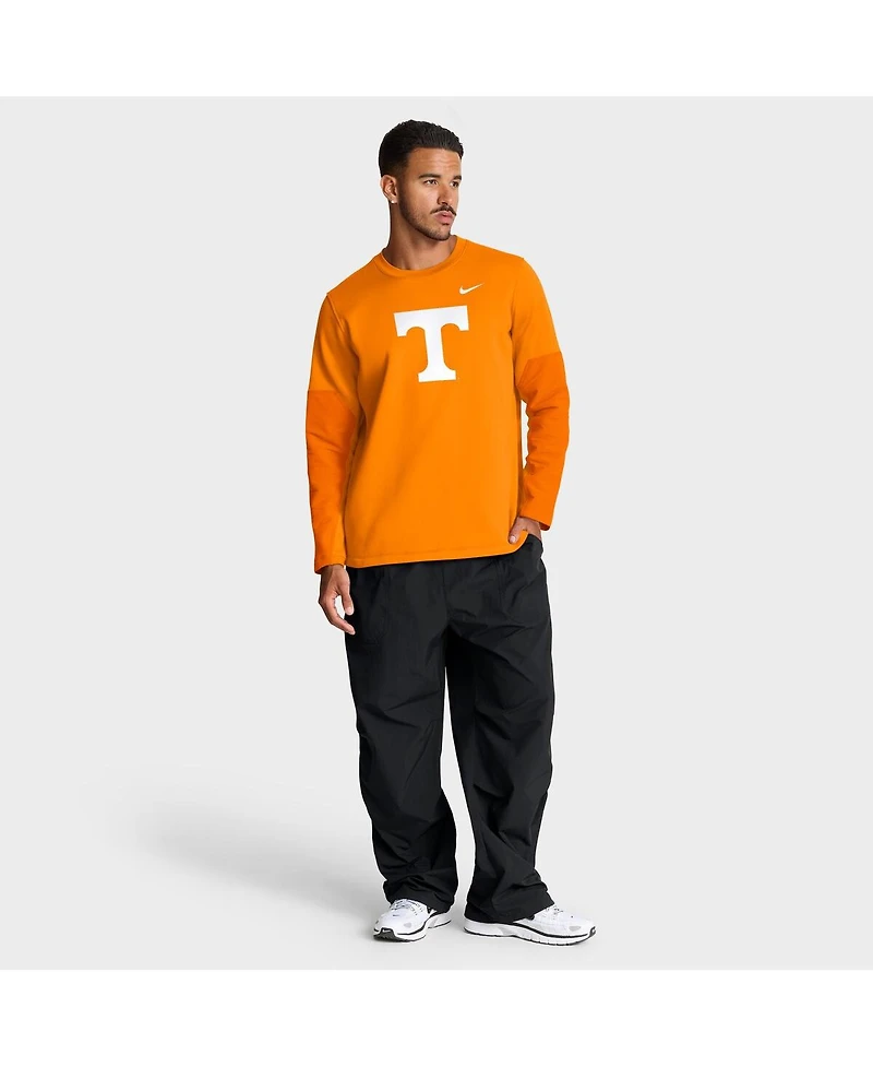 Nike Men's Tennessee Orange Volunteers 2025 Sideline Coach Performance Long Sleeve T-Shirt