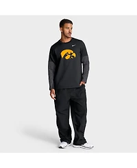 Nike Men's Black Iowa Hawkeyes 2025 Sideline Coach Performance Long Sleeve T-Shirt