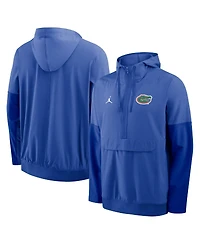 Nike Men's Royal Florida Gators Anorak Half-Zip Hoodie Jacket