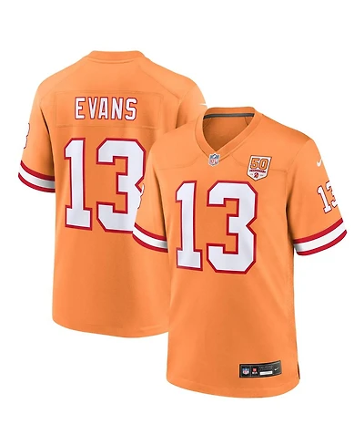 Nike Men's Mike Evans Creamsicle Tampa Bay Buccaneers 50th Season Game Jersey