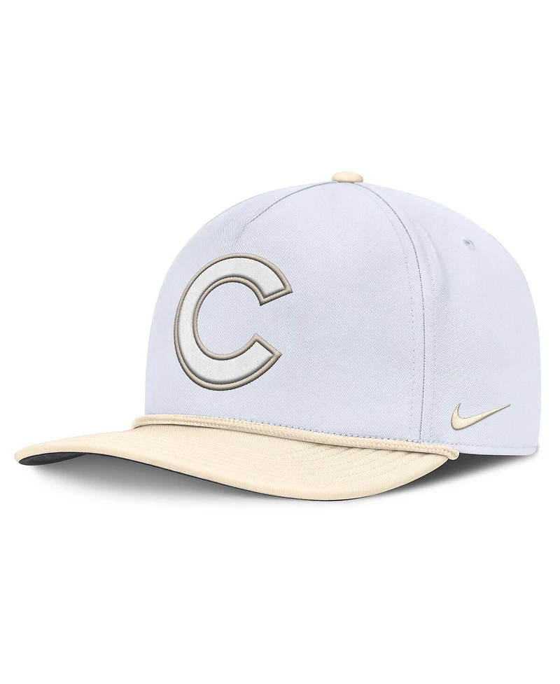 Nike Men's White/Cream Chicago Cubs Pro Performance Snapback Hat