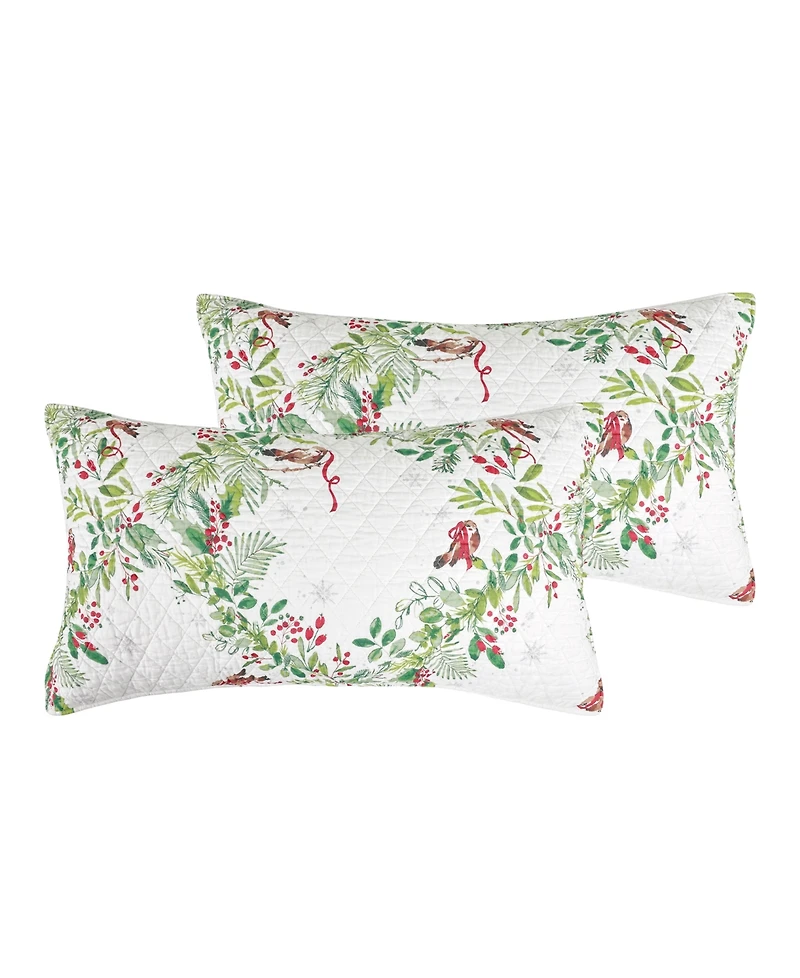 Levtex Home Tinsel Tidings 2-Pc. Sham Set