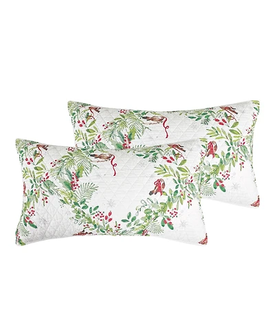 Levtex Home Tinsel Tidings 2-Pc. Sham Set