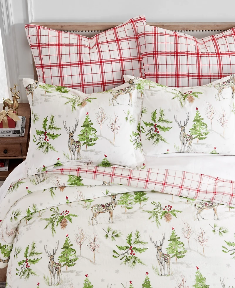 Levtex Home Sleigh Bells Reversible -Pc. Duvet Cover Set