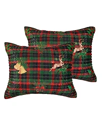 Levtex Home Merry Tartan 2-Pc. Sham Set