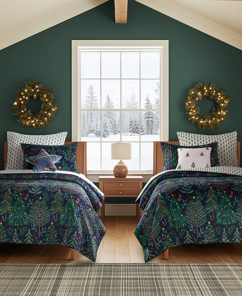 Levtex Home Woodsy Wonder Reversible Quilt, King/California King