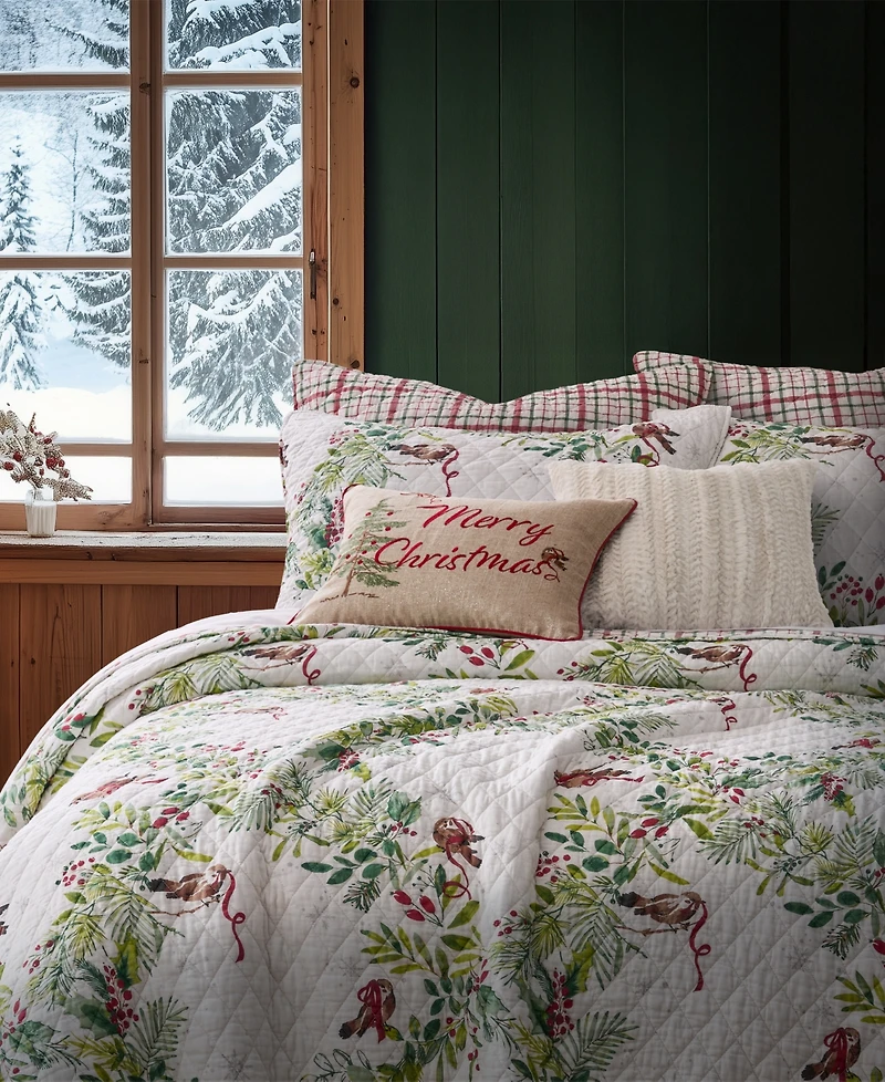 Levtex Home Tinsel Tidings Reversible Quilt, King/California King