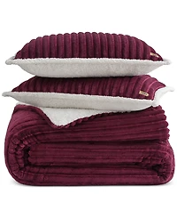 Ugg Avery Ribbed 3-Pc. Comforter Set, King
