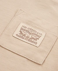 Levi's Big Boys Curved Hem Patch Pocket T-Shirt