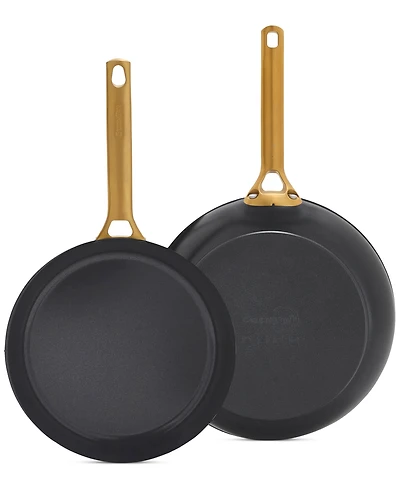 GreenPan Reserve Pro Ceramic Nonstick Frypan set, 10" and 12"