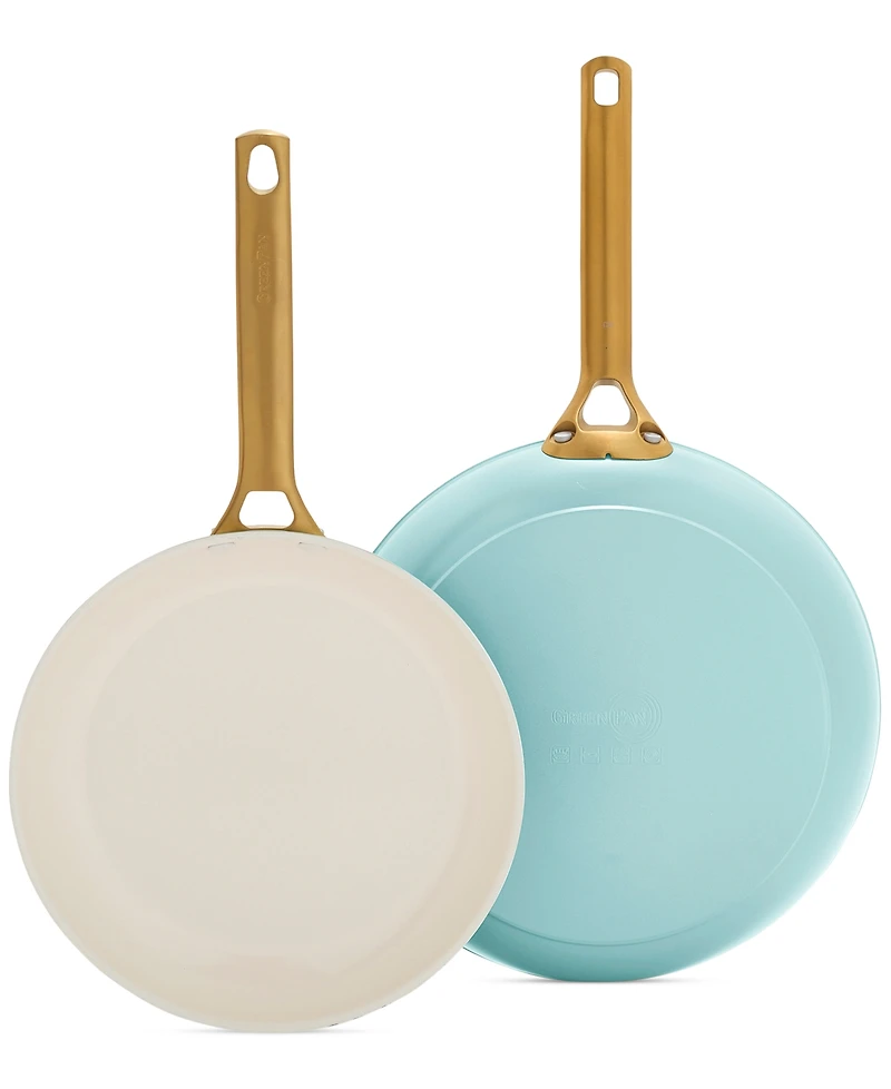 GreenPan Reserve Pro Ceramic Nonstick Frypan set, 10" and 12"