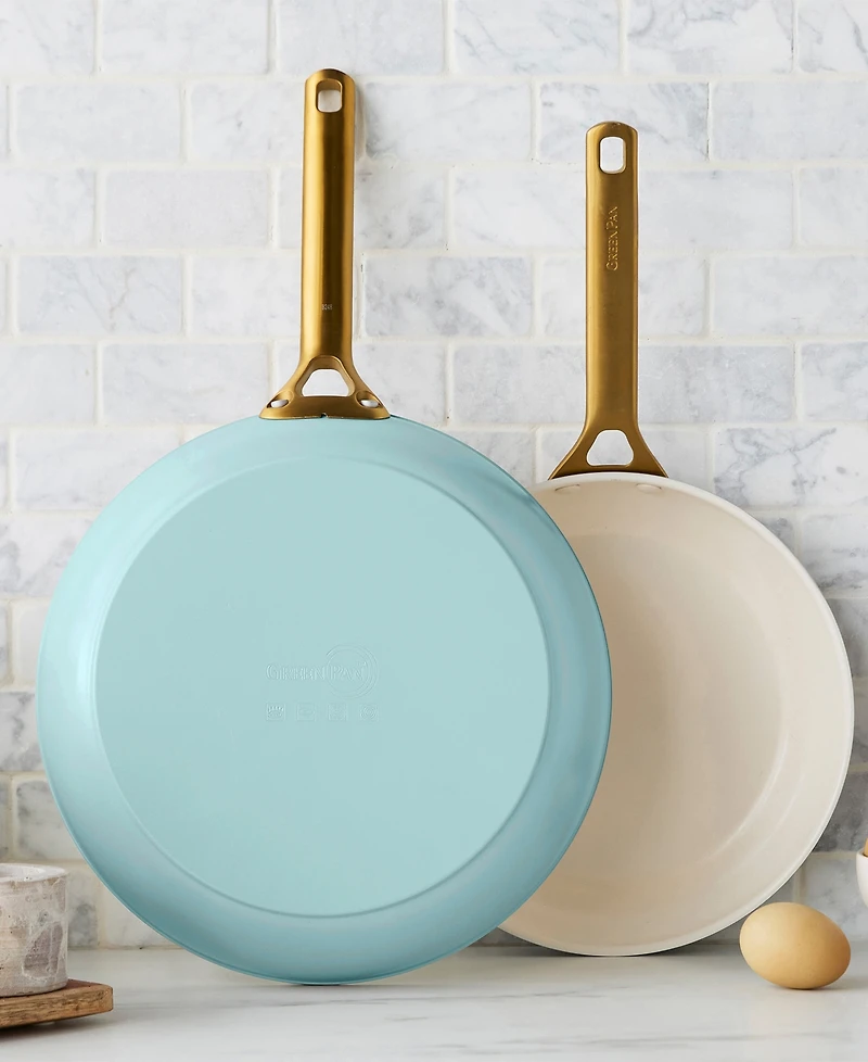 GreenPan Reserve Pro Ceramic Nonstick Frypan set, 10" and 12"