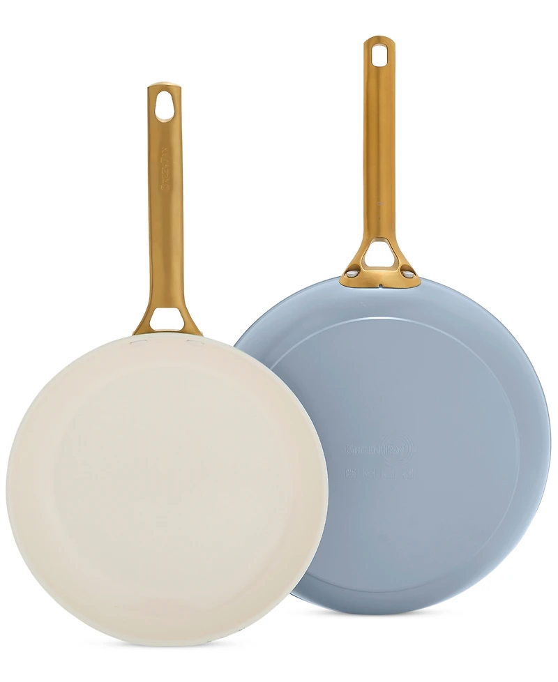 GreenPan Reserve Pro Ceramic Nonstick Frypan set, 10" and 12"