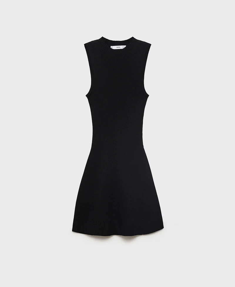 Mango Women's Short Knitted Dress