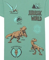 Jurassic Park Big Boys Life Finds A Way Short Sleeve T-Shirt
