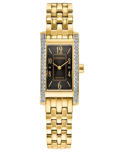 Citizen Women's Eco-Drive Classic Petite Palidoro Stainless Steel Bracelet Watch, 28.3mm
