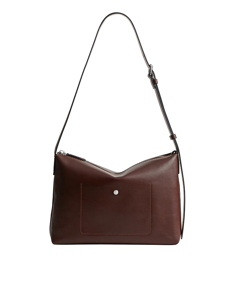 Leather Mott Messenger Bag