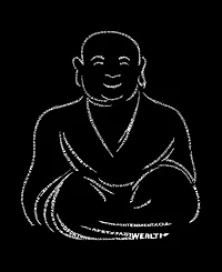 La Pop Art Plus Positive Wishes Word T-Shirt