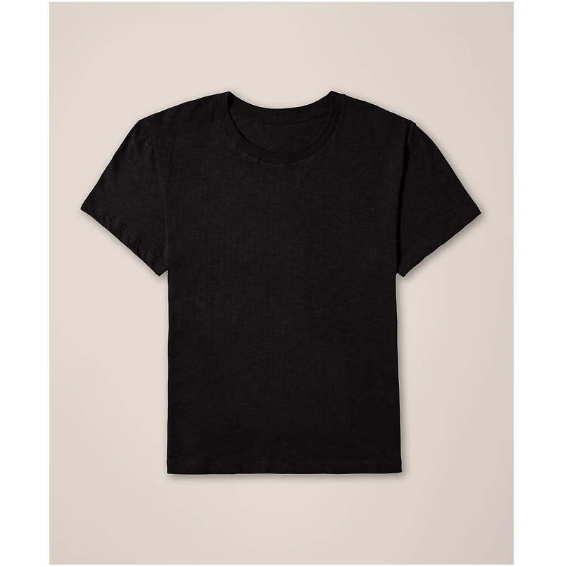 Pact Women's Organic Cotton Featherweight Slub Relaxed Tee