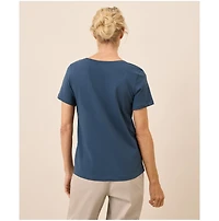 Pact Women's Organic Cotton Softspun Scoop Neck Tee