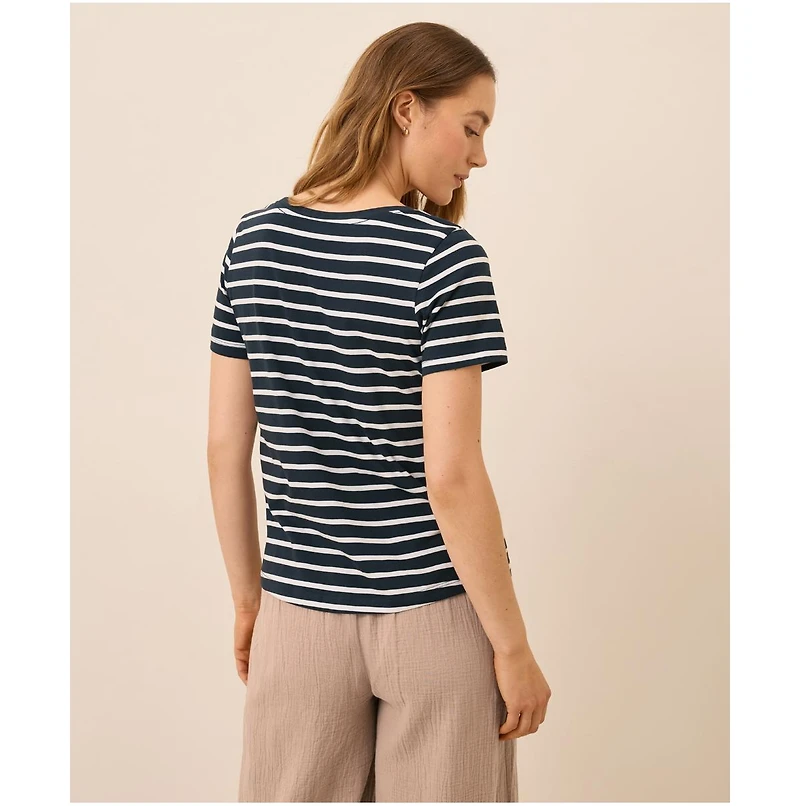 Pact Women's Organic Cotton Softspun Scoop Neck Tee
