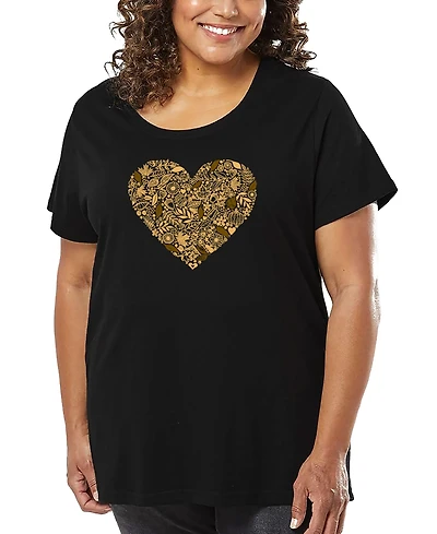 La Pop Art Plus Fall Vibes T-Shirt