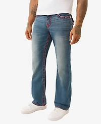 True Religion Men's Billy Super T Bootcut Flap Jeans
