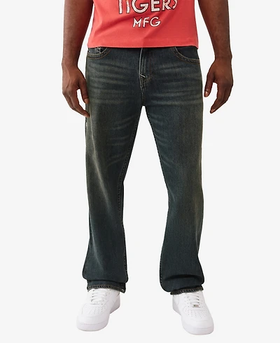 True Religion Men's Bobby Baggy Flap Jeans