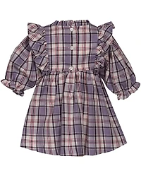 Bonnie Baby Girls Smocked Plaid Dress