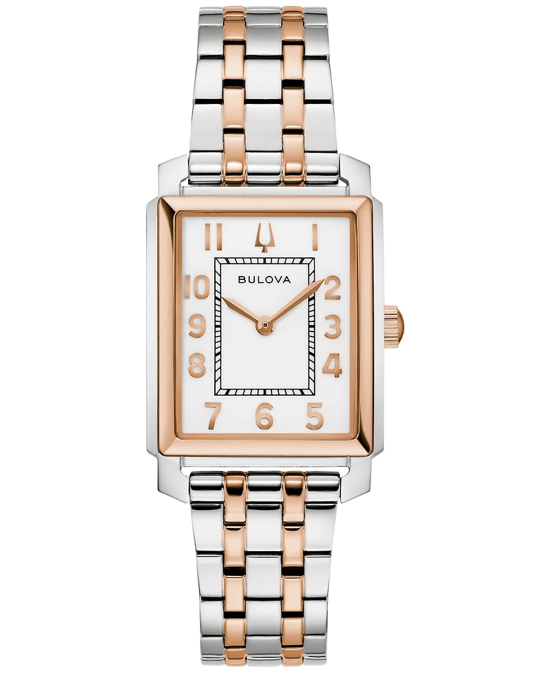 Bulova Women's Classic Sutton Two-Tone Stainless Steel Bracelet Watch 25mm