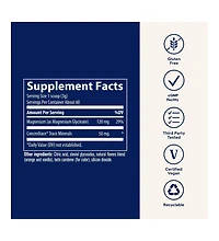 Trace Minerals Magnesium Glycinate 120mg - Drink Mix for Healthy Digestion & Muscles - Immune System Support Powder